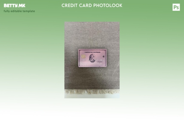 модерен стил САД ADP банка за заработка AMEX розово злато картичка photolook пре